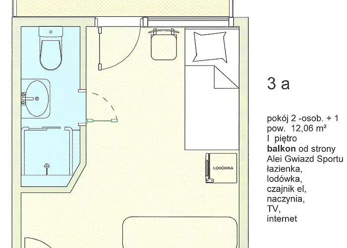 Tamara Dom Przy Alei Gwiazd Sportu Vendégház